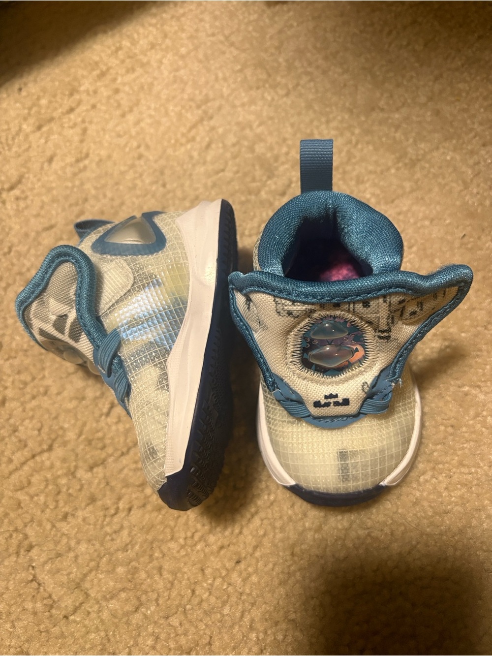 Infant Space Jam x Nike LeBron 19 TD 'Sweatsuit’